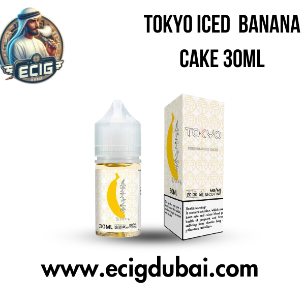 TOKYO SALTNIC ICED BANANA CAKE 30ML