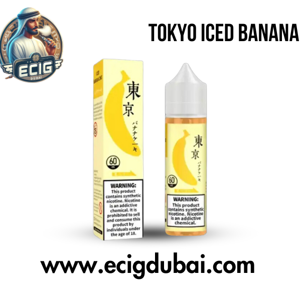 TOKYO ICED BANANA CAKE 60ML E-Liquid